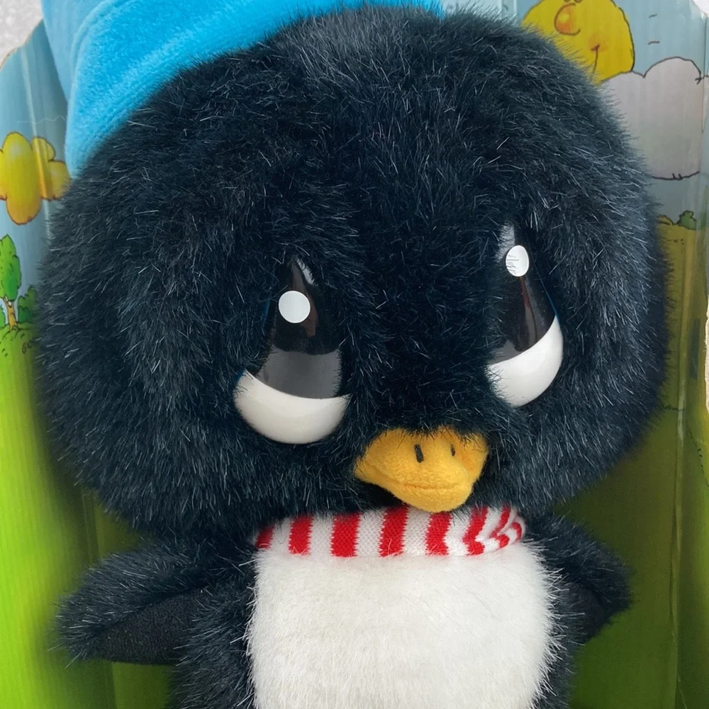 Sad Sam Sad Eyes Friends Penguin Ice Pack Plush Stuffed Animal Toy 10” New